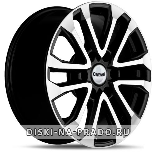 Диск Carwel Пур черный с полировкой