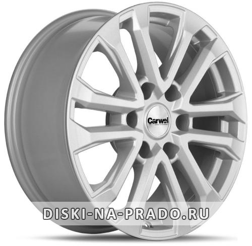 Диск Carwel Пур серебристый