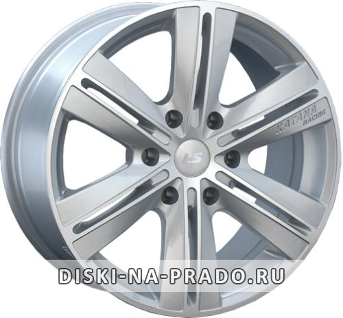 Диск LS Wheels 211 серебристый с полировкой