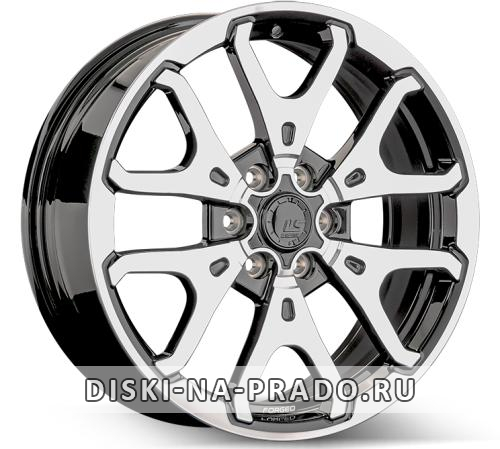 Диск LS Wheels Forged FG20 черный с полировкой