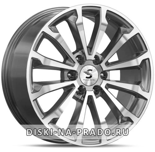 Диск Premium Series КР006 серый с полировкой