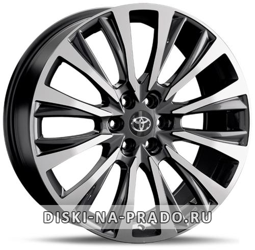 Диск Toyota OEM203TY серый с полировкой