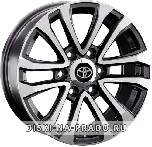 Диск Toyota OEM35TY серый с полировкой