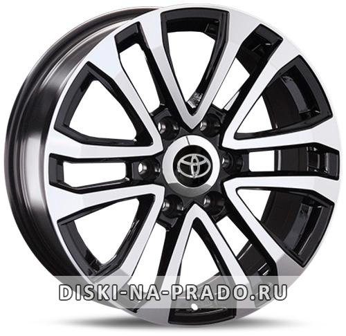 Диск Toyota OEM36TY черный с полировкой